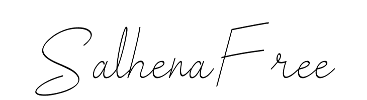 Salhena Free  Frei Schriftart Herunterladen