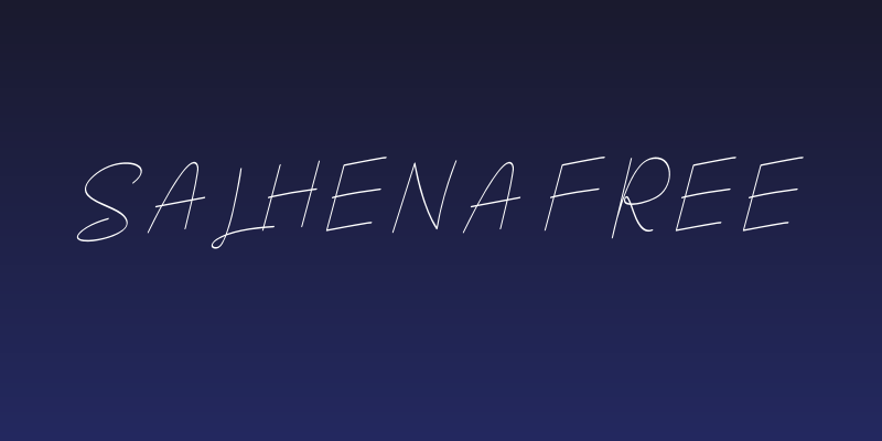 Salhena Free Social Header
