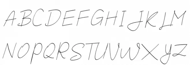 SalhenaFreeRegular Шрифта ВЕРХНИЙ