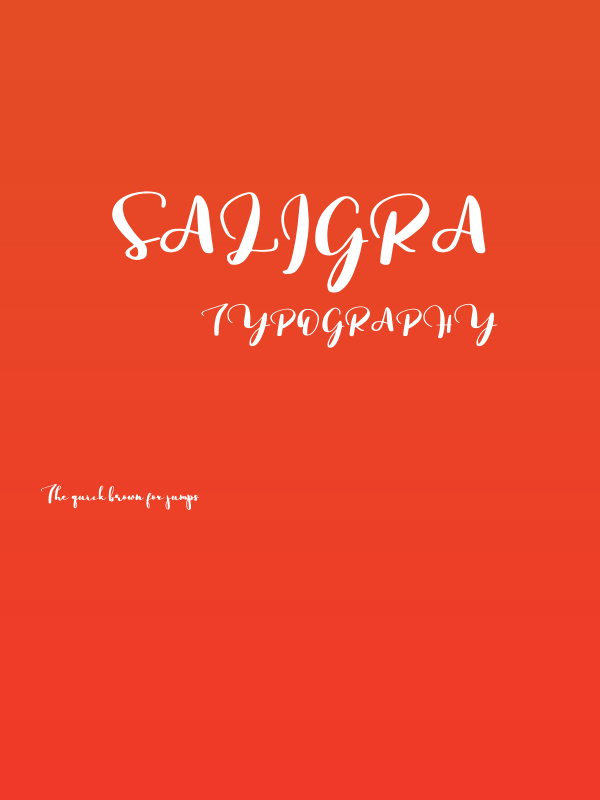 Saligra Poster