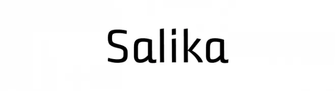 Salika  Frei Schriftart Herunterladen