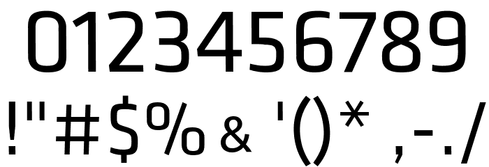 Salika Font OTHER CHARS