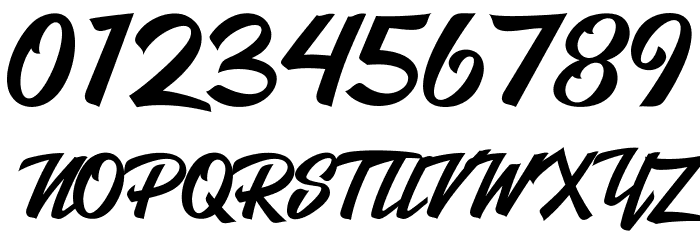 Salikin Font OTHER CHARS