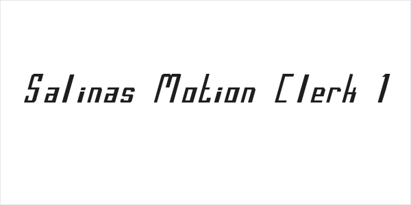 Salinas Motion Clerk 1 Logo
