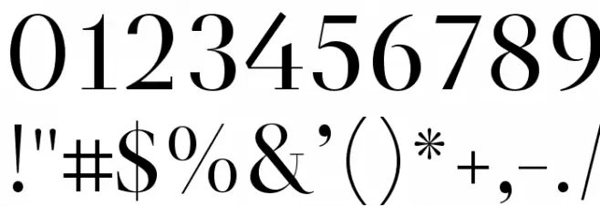 SalinasDemo-Regular Font OTHER CHARS