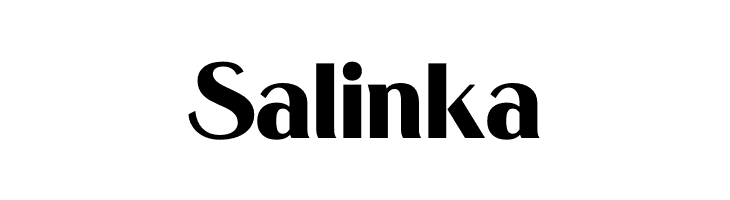 Salinka  フリーフォントのダウンロード