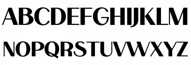 Salinka Font UPPERCASE