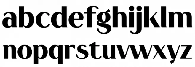 Salinka Font Litere mici
