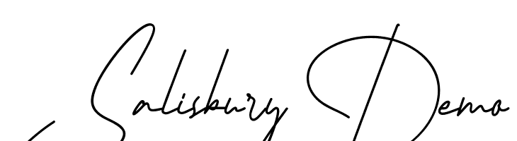 Salisbury Demo  免费字体下载