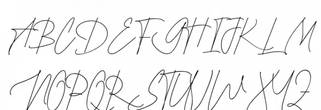 Salisbury Demo 字体 大写