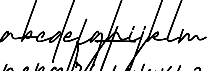 Salisbury Demo Font LOWERCASE