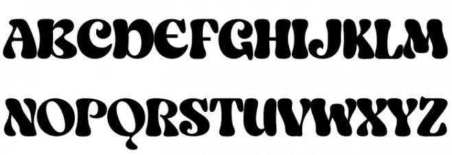 Salish Lodge Caratteri MAIUSCOLE