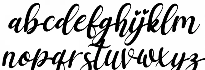 Salista Italic Fuentes MINÚSCULAS