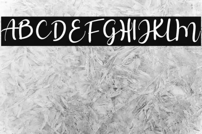 Salista Font examples