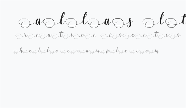 Sallas Alt 1 Demo Business Card