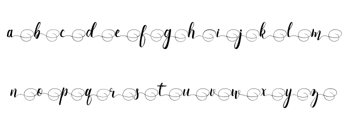 Sallas Alt 2 Demo Font LOWERCASE