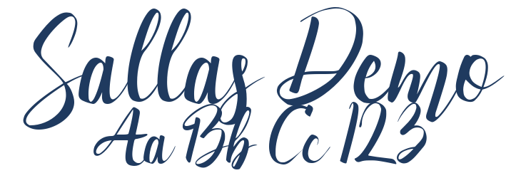 Sallas Demo Font Preview