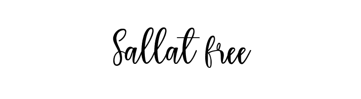 Sallat free  नि: शुल्क फ़ॉन्ट्स डाउनलोड