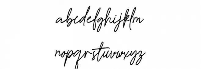 Salleha Caratteri MINUSCOLO