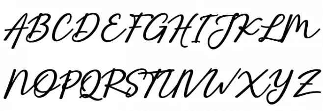 SallimSignature Polices MAJUSCULES