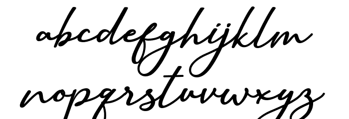 Sallim Font LOWERCASE