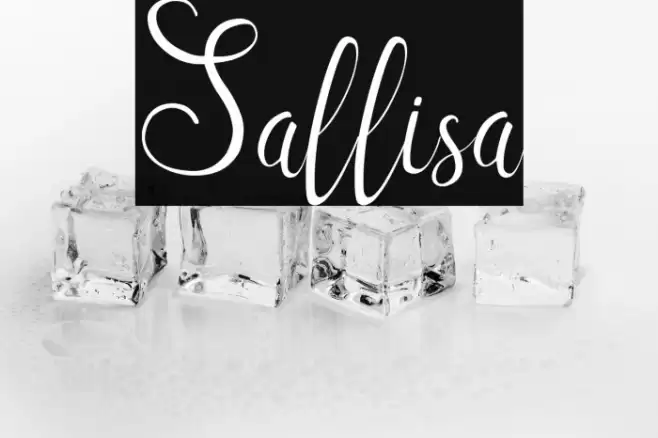 Sallisa Font examples