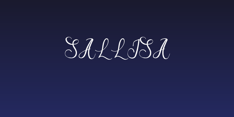 Sallisa Social Header