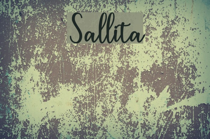 Sallita Example 2