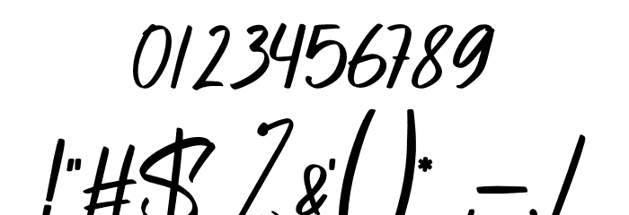 Sallith Font OTHER CHARS