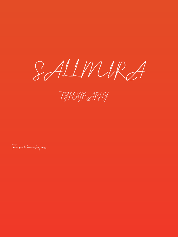 Sallmira Poster