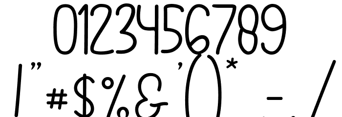 Sallome Font OTHER CHARS
