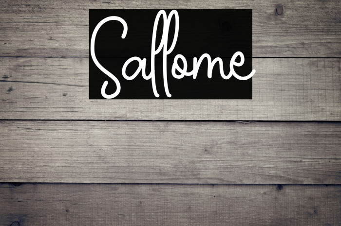 Sallome Example 3