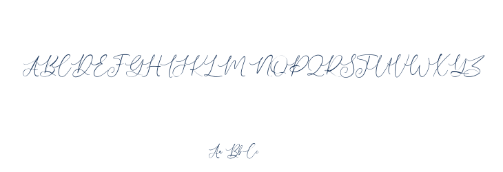 Sallowbliss Free Regular Font Preview