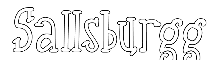 Sallsburgg  नि: शुल्क फ़ॉन्ट्स डाउनलोड