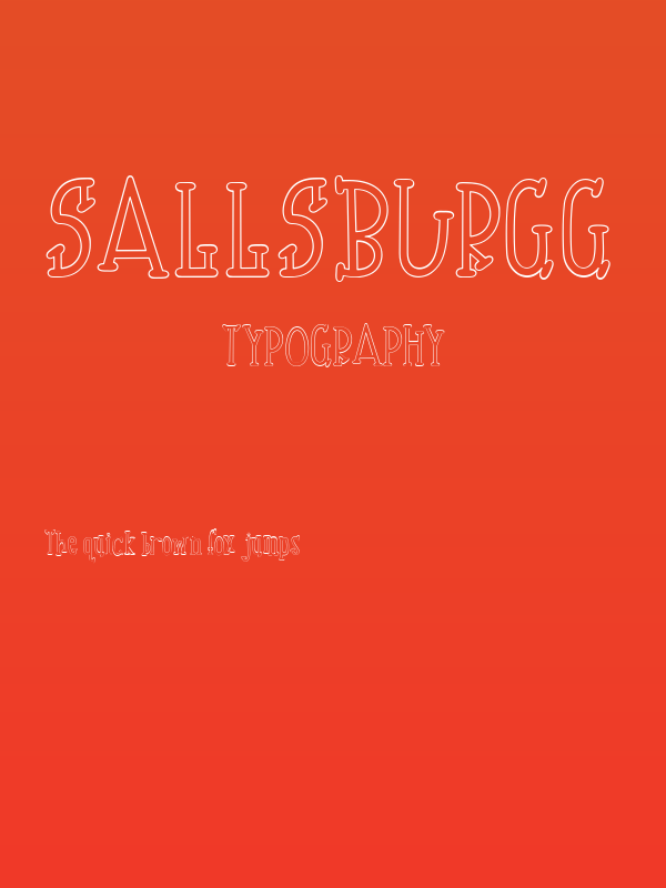Sallsburgg Poster