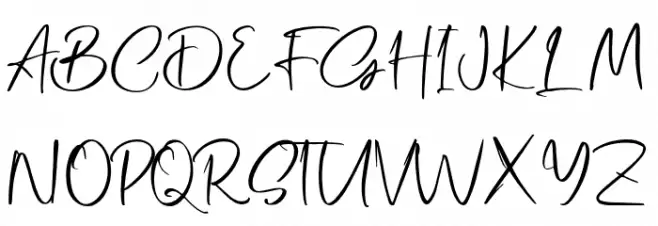 Sallvacia-Regular Schriftart Groß
