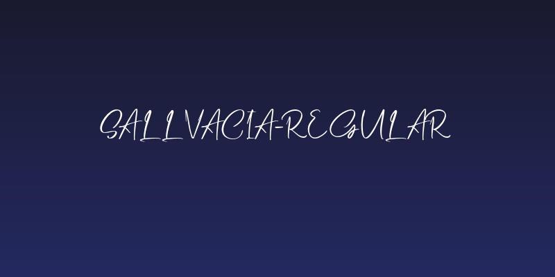Sallvacia-Regular Social Header