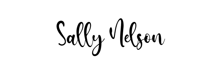 Sally Nelson  Free Fonts Download