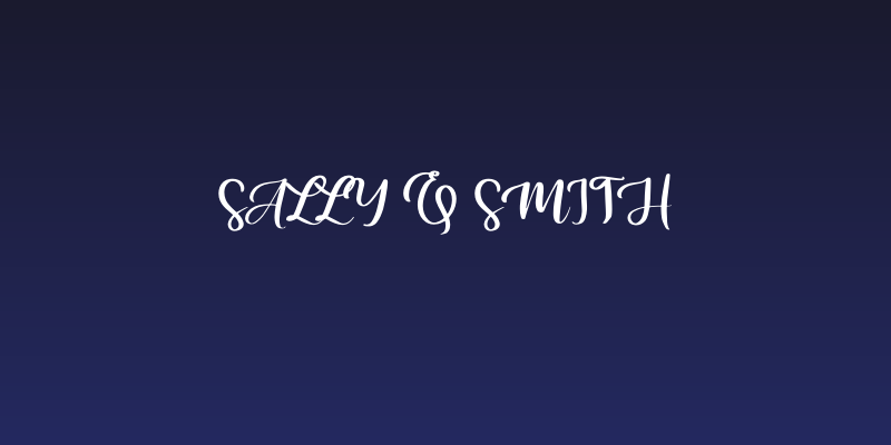 Sally & Smith Social Header