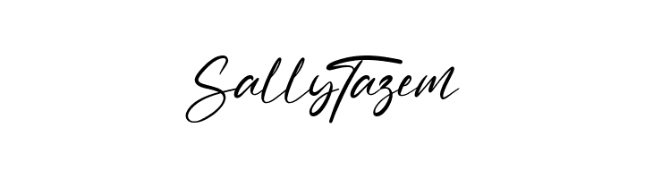 Sally Tazem  Free Fonts Download