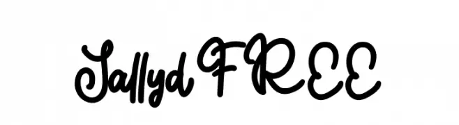 Sallyd FREE  Frei Schriftart Herunterladen