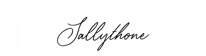 Sallythone  नि: शुल्क फ़ॉन्ट्स डाउनलोड