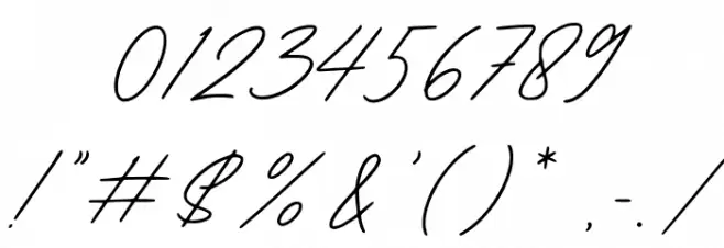 Sallythone Font OTHER CHARS