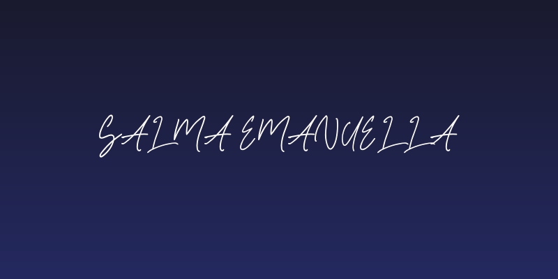 Salma Emanuella Social Header