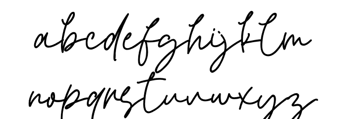 Salma Emanuella Font LOWERCASE