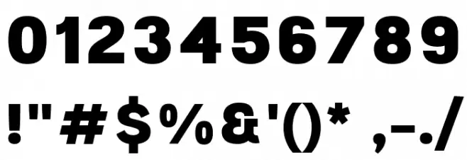 Salma Heavy Extra Black Font OTHER CHARS