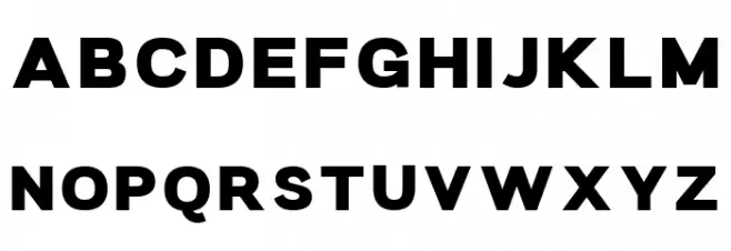 Salma Heavy Extra Black Schriftart Groß
