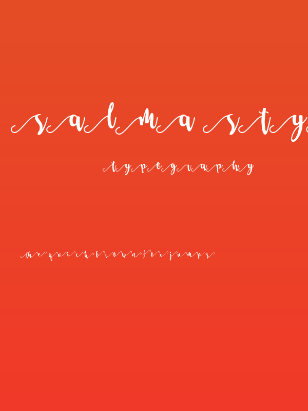 Salma Stylistic 3 Poster