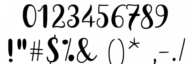 Salma Font OTHER CHARS