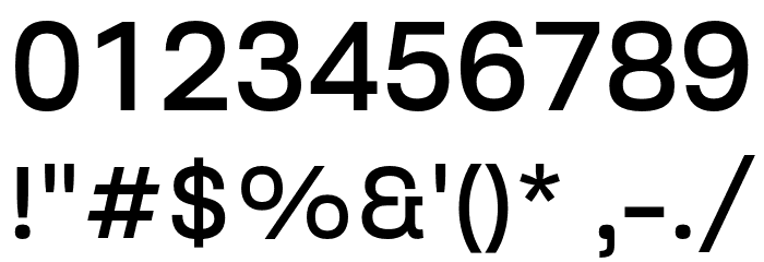 SalmaPro-Medium Font OTHER CHARS